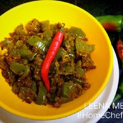 A picture of Capsicum Besan ki Sabji.