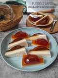 Puding 2 Lapis (gula aren & santan susu)