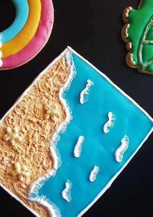 Foto di Biscotti con ghiaccia reale