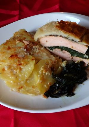 Lazac Wellington szarvasgombával recept fotója
