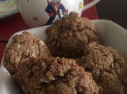 Una foto de galletas de avena sin azúcar