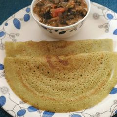 A picture of Lady'sfinger Dosa.