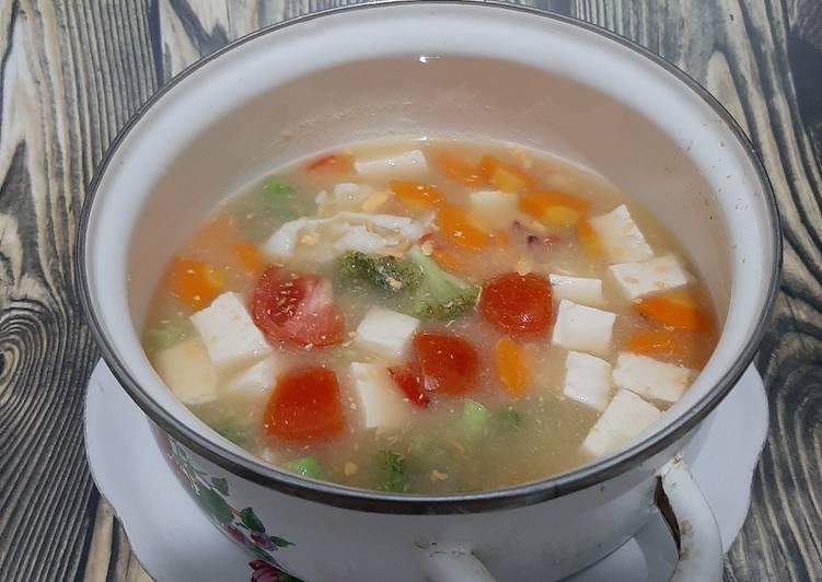 Resep Sup Tahu Telor (Menu Diet Sehat), Bikin Ngiler