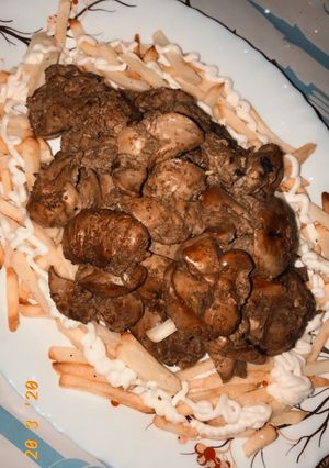 صورة لوصفة كبدة فراخ مشوية عالجريل