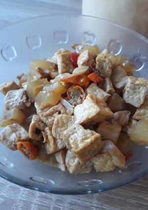 Foto resep Tumis cecek tahu
