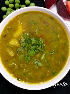 यूपी स्पेशल मटर का निमोना (UP special matar ka nimona recipe in Hindi) रेसिपी मुख्य फोटो
