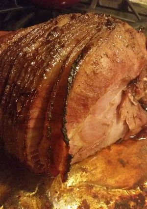 A picture of Honey Glazed Ham.