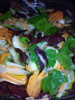 A picture of Yummy salad #salad contest.