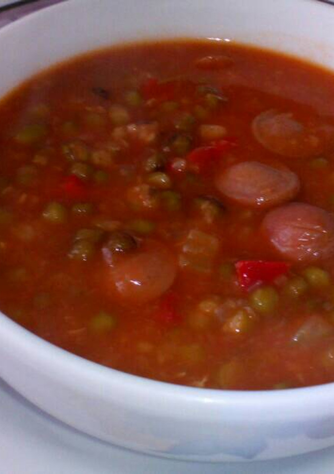 Una foto de Guiso de soja verde🍜