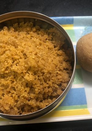 बाटी चूरमा (bati churma recipe in Hindi) रेसिपी मुख्य फोटो