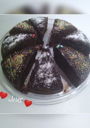 عکسی از دستور کیک خیس ترکیه ای 😋