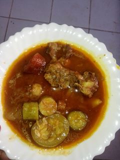 صورة لوصفة طبيخ الكوسه