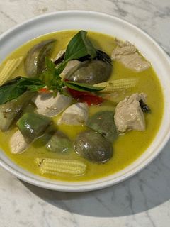 泰式綠咖哩雞 的食譜成品照片
