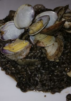 Una foto de Arroz negro