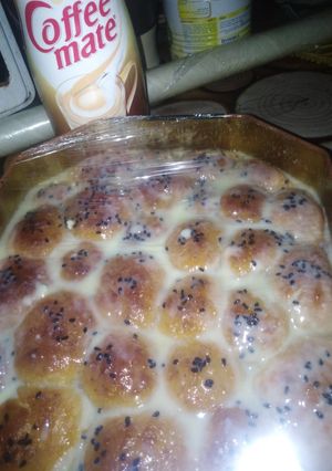 صورة لوصفة خلية النحل بالعجينه اليابانيه 💜🍯