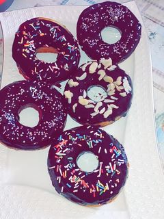 صورة لوصفة دونات شوكولا 🍩🍩