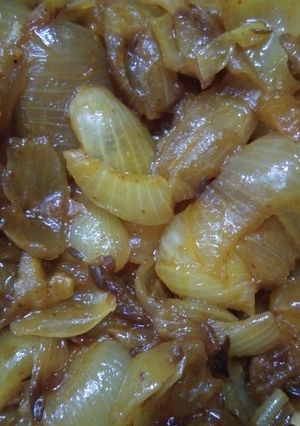 A picture of Onion ki Sabji.