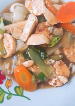 Foto resep Sapo tahu seafood