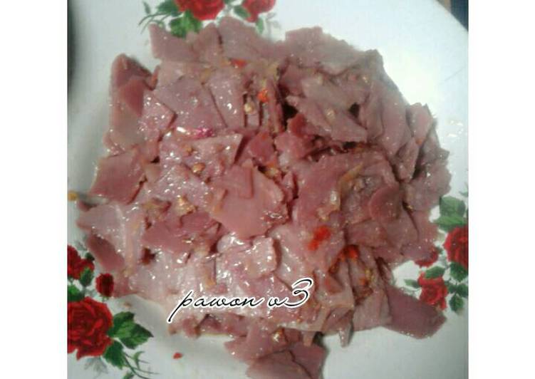 Cara Gampang mengolah Kadedemes (kulit singkong) Anti Gagal