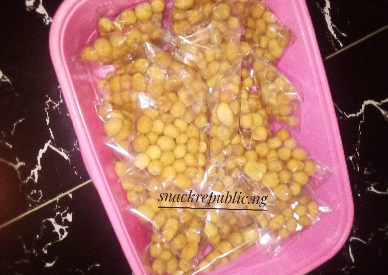 Crunchy Peanut Burger