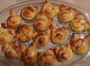 Szilveszteri malackák recept fotója