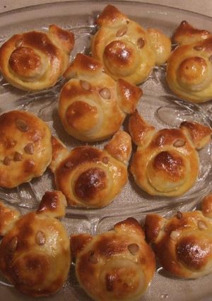 Szilveszteri malackák recept fotója