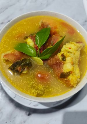 Foto resep Sup ikan Kerapu Daun Kedondong