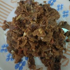 A picture of Roti ka poha.