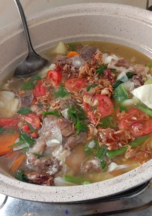 Foto resep Sop daging kurban