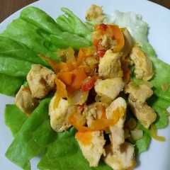 Una foto de Fajitas de lechuga ??