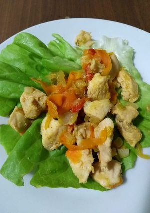 Una foto de Fajitas de lechuga ??