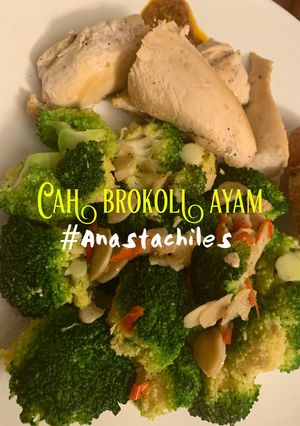 Foto resep Cah brokoli ayam