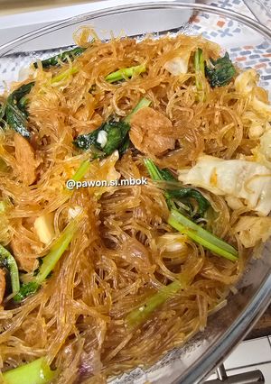 Foto resep Soun Goreng Sayuran Bakso ala @pawon.si.mbok