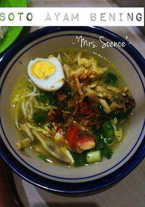 Foto resep Soto Ayam Bening