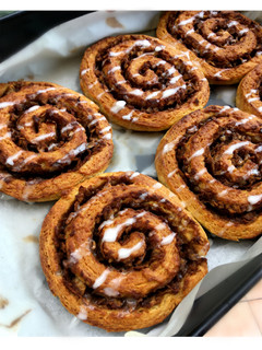 Almás-fahéjas csiga recept fotója