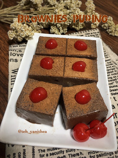 Foto resep Brownies Puding