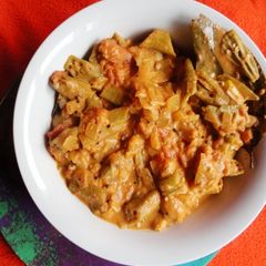 A picture of Okra Masala.