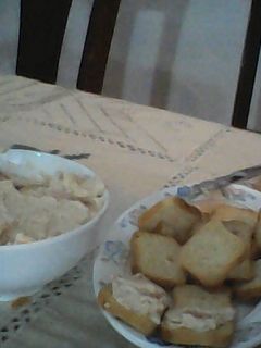 Una foto de Paté de palitos de cangrejo a la gaditana