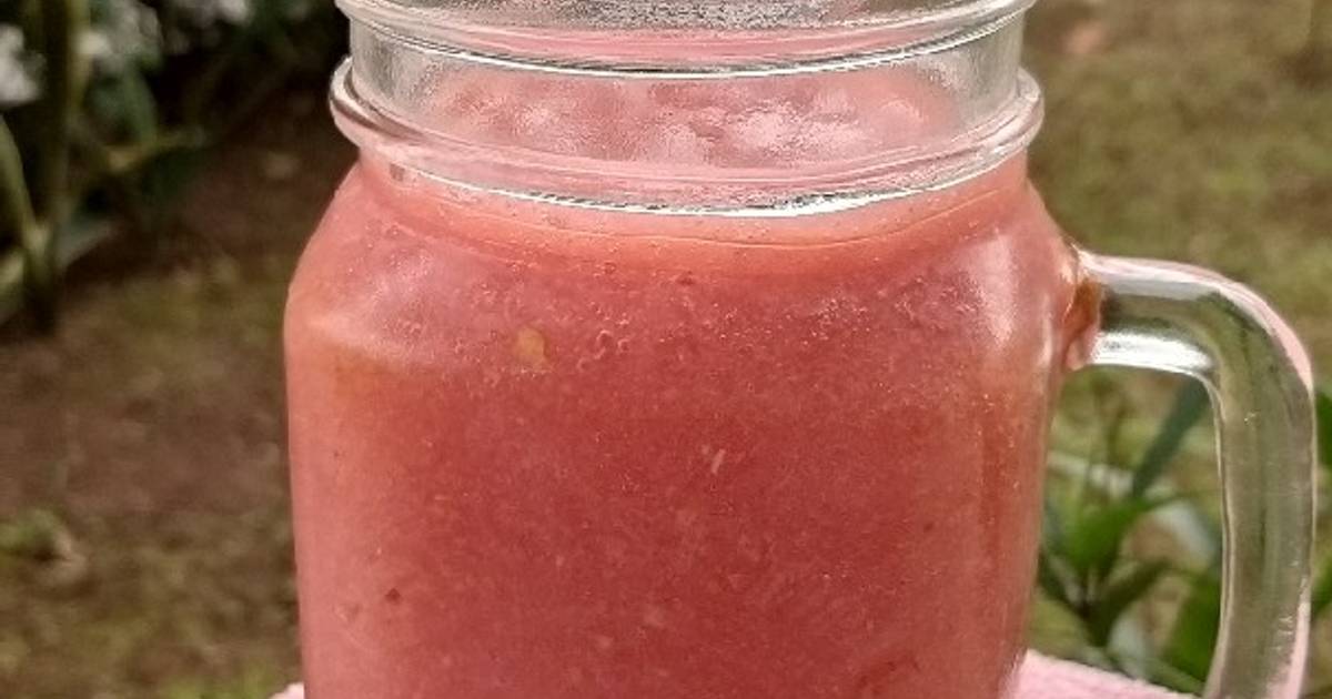 Resep Jus Jambu Biji Merah Lemon Oleh Roro Woelan Cookpad 6387