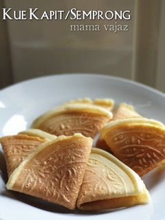 Foto resep Kue Kapit atau Semprong