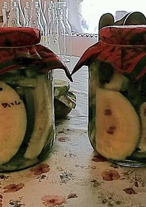 Savanyított dinnye télire recept fotója