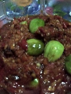 Foto resep 015. Sambal Petai