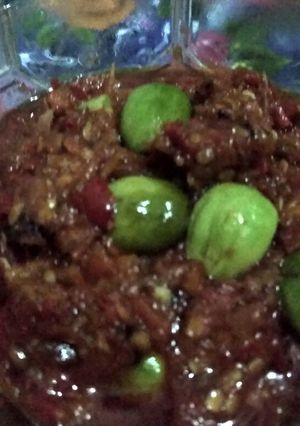 Foto resep 015. Sambal Petai