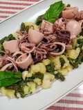 Insalata di calamari, patate e fagiolini