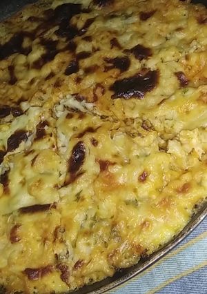 صورة لوصفة معكرونة 🍝 بالبشاميل والفرماج 🧀