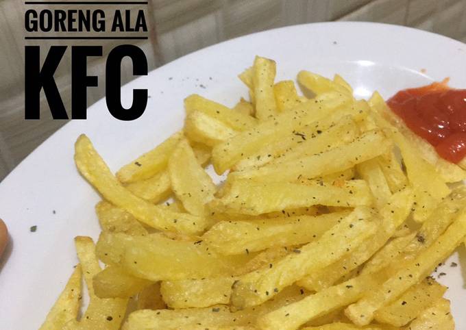 Resep Kentang Goreng Ala Kfc Oleh Bella - Cookpad