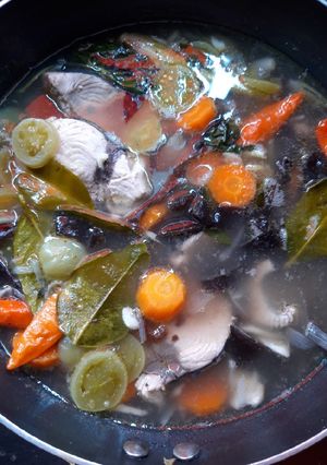 Foto resep Sup ikan tuna