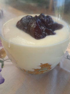 Una foto de Cheesecake sin hornear