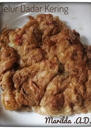 Foto resep Telur Dadar Kering Berenda