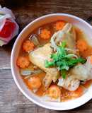 Cánh gà hấp cải thìa